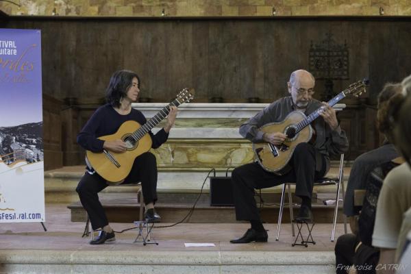 06 Festival de Chanteuges - Critina Azuma et Paulo Bellinati (1)