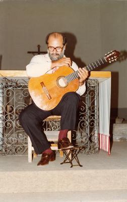 Raul MALDONADO en répétition à Llançà